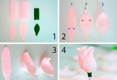 „Pasidaryk pats“ gėlės, pagamintos iš gofruoto popieriaus, kurios nesiskiria nuo tikrų!